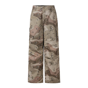 Aidase Men's Trend Ruffian Handsome Japanese Streetwear High Street Umbrella Fall Camouflage Broad Legged Workwear Men's Pants aidase-shop